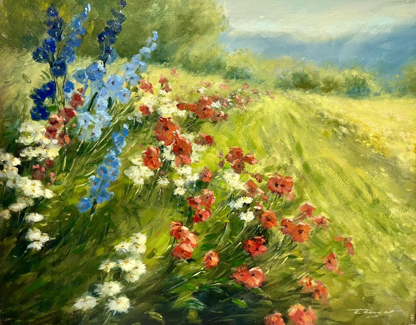 "Blumenwiese" von Horst Rengert