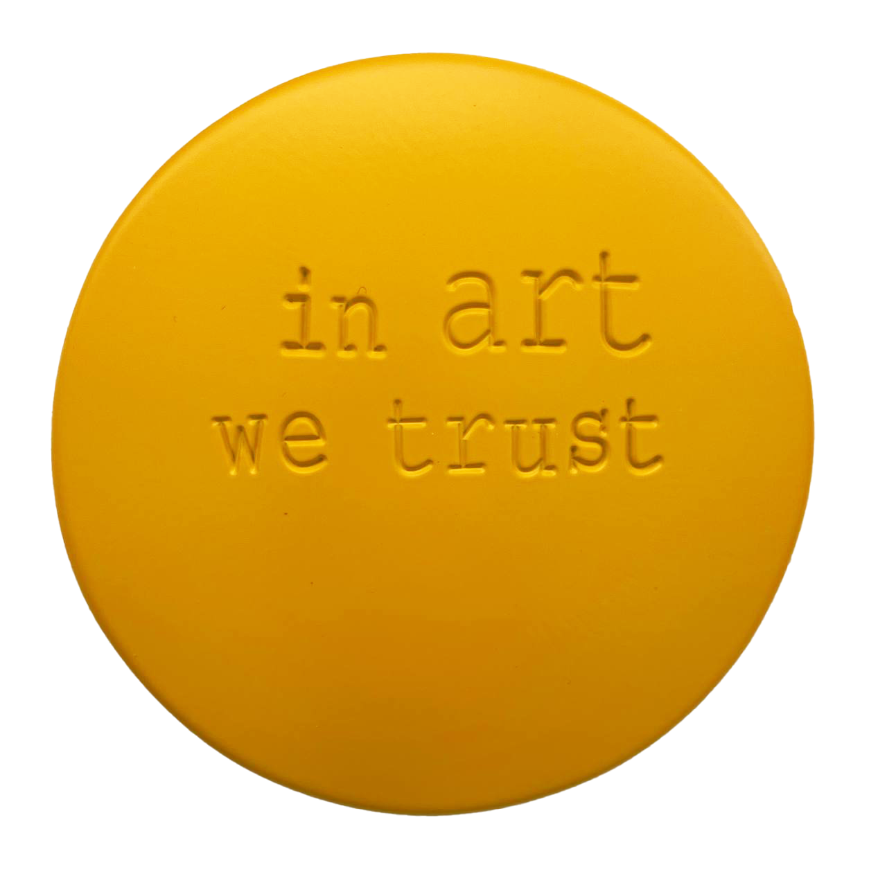 "in art we trust" von Jan M. Petersen